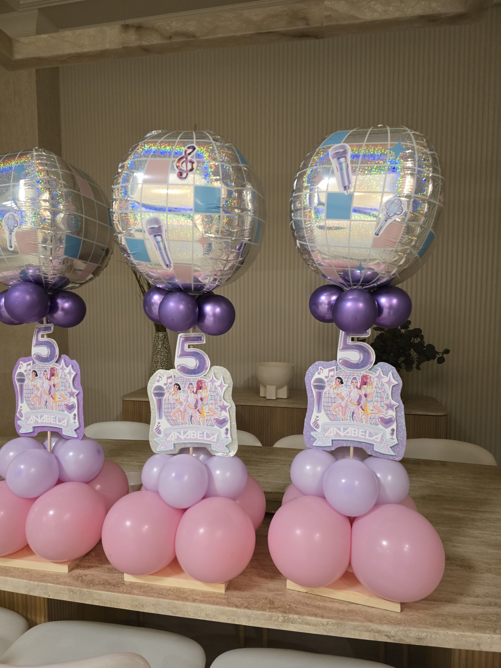 Centerpiece setup