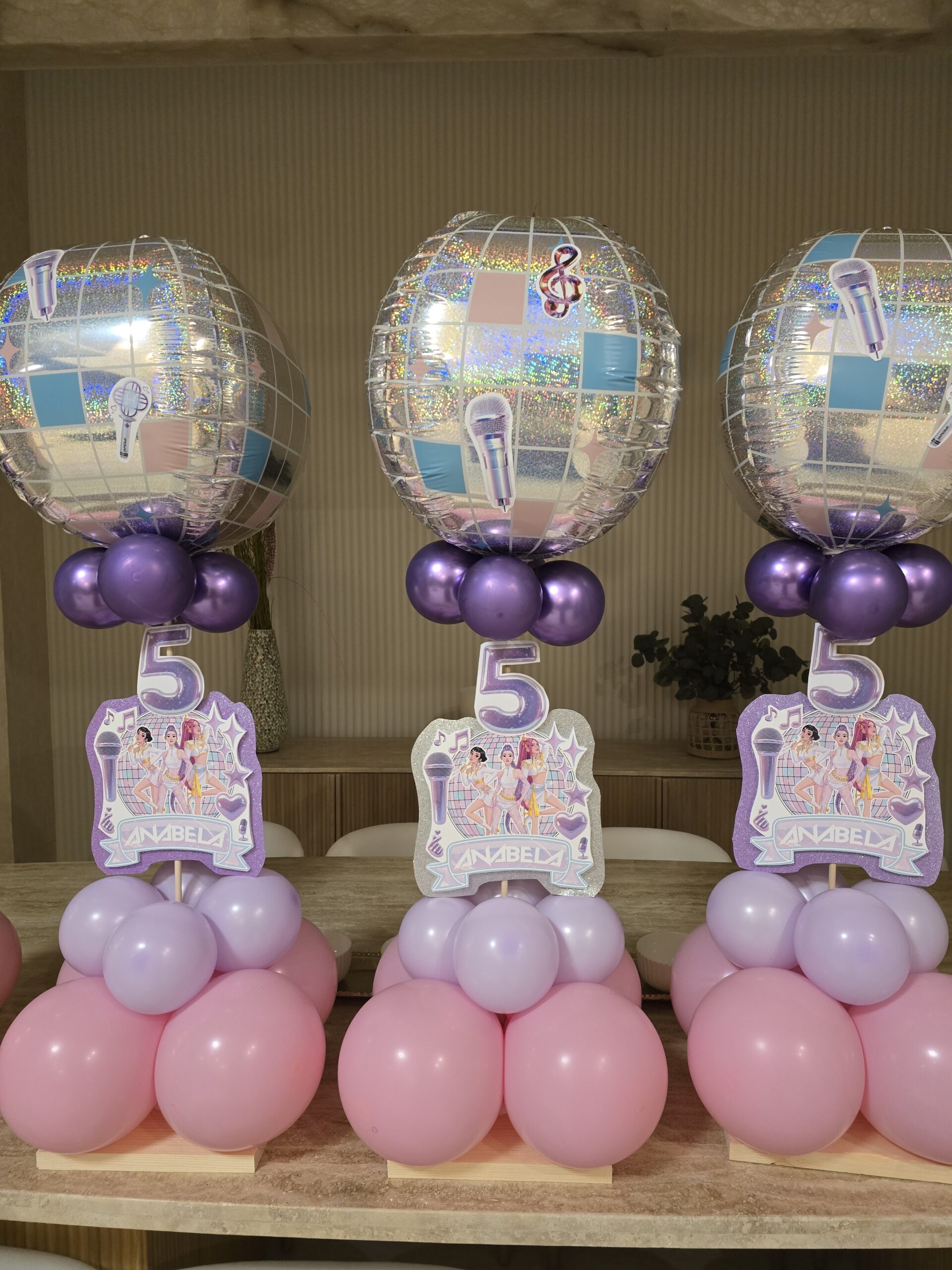 Centerpiece setup